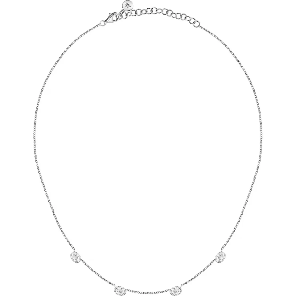 Collana donna/ragazza gioielli Morellato linea Pavé SAZB01 argento 925 % zirconi - Immagine 1 di 4