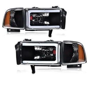 1994 2002 Dodge Ram C LED Black Amber Light Assembly Waterproof High Quality - Picture 1 of 9