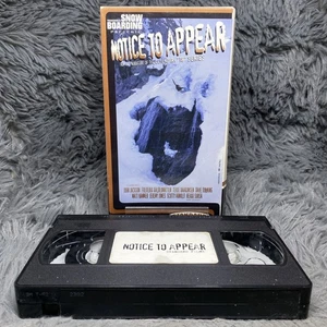 Transworld Snowboarding Presents: Notice To Appear VHS Tape Standard Films Rare - Picture 1 of 8