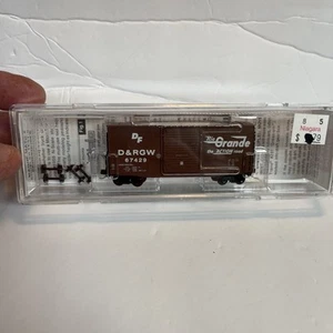 N Scale Micro-Trains MTL 10100030 D&RGW Rio Grande 40' Hy-Cube Box Car #67429 - Picture 1 of 6