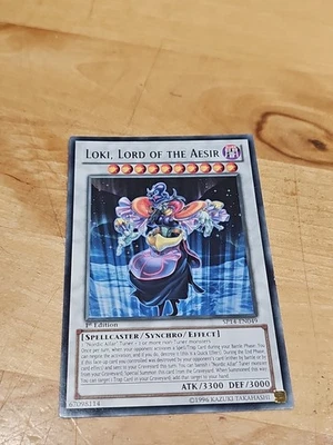 Yugioh! LP Loki, Lord of the Aesir SP14-EN049 1st Edition ¿ - Image 1 of 3