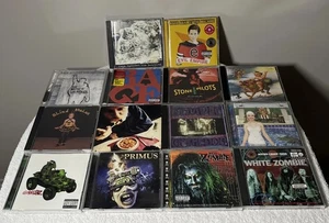 1990s Y2K 14x CD Bundle Lot Collection Rock Alternative RATM STP Rob Zombie - Picture 1 of 22