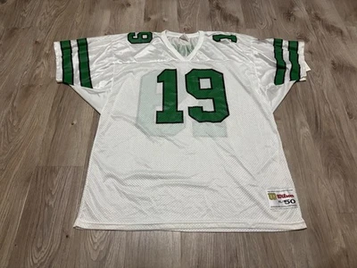 Camiseta De Colección New York Jets Para Hombres XL Blanca Keyshawn Johnson Wilson EE. UU. NFL NUEVA CON ETIQUETAS Foto 1 de 4