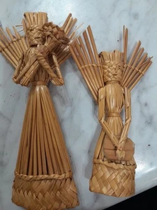 De colección Cáscara de Maíz Paja Arte Popular Mexicano Ángeles ¿Toppers de Árboles? LEER - Imagen 1 de 12
