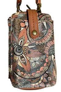 Sakroots Salinas Smartphone Crossbody Wallet Geldbörse Sienna Spirit Desert - Bild 1 von 9