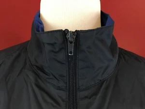 C&B Sport blau Reißverschluss vorne gefüttert Nylon Windbreaker Jacke Herren XXL Croft Barrow - Bild 1 von 7