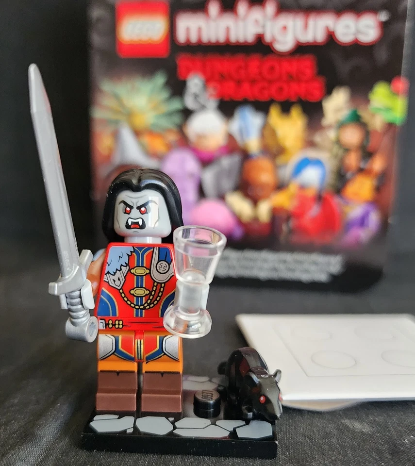 LEGO 71047 Dungeons and Dragons Minifigure Dwarf Barbarian CMF - Minifig In Hand