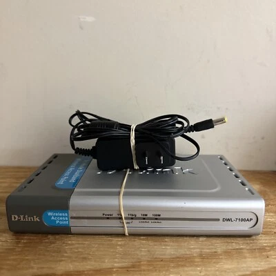 D-Link DWL-7100AP Tri-Mode Dual Band Wireless Access Point 802.11a/g 108Mbps - Image 1 of 4