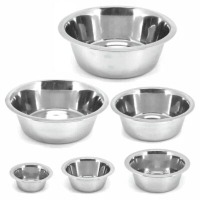 Karlie Edelstahl Napf - Hunde/Katzen - Wassernapf Fressnapf Reisenapf Futternapf - Bild 1 von 4