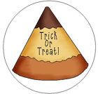 ~CANDY CORN - Trick Or Treat~ 1" Sticker / Seal Labels!