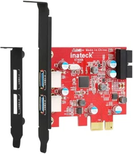 Inateck USB 3.0 PCIe Karte, 1 20 Pin USB3.0 intern Controller mit Low Profile - Afbeelding 1 van 1