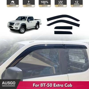 AUSGO Luxury Weather Shields for Mazda BT-50 BT50 Extra Cab 2006-2011 4PCS - Picture 1 of 6