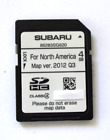 2015 Subaru Forester Navigation Card Map 86283SG620 OEM