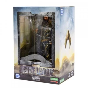 KOTOBUKIYA ARTFX+ JUSTICE LEAGUE AQUAMAN 1/10 SCALE STATUE BVS NEW IN HAND - Picture 1 of 5