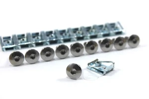10 pernos de carenado m5 5 mm clips de velocidad de giro botón de acero inoxidable se adapta a Suzuki GSX-R - Imagen 1 de 4