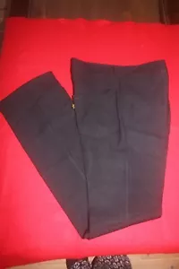 Vintage USA Levi's 517 Sta Prest Polyester Bootcut Pants Dark Blue Men's 29x34 - Picture 1 of 5