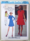 Simplicity 6756 Pattern-Misses' Dress or Top and Skirt size 14