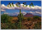 Mesa, Arizona Az - Red Mountain, Growing City - Vintage Postcard 4X6 - Unposted