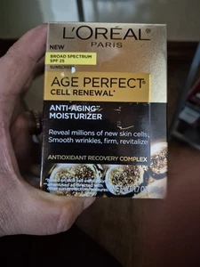 L'Oreal Cell Renewal Face Moisturizer Anti-Aging Cream SPF 25 1.7 oz SALE? - Picture 1 of 8