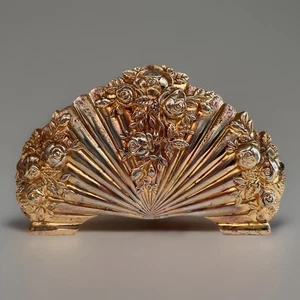 Vintage Royal Doulton Old Country Roses Napkin Holder Hollywood Regency RD - Picture 1 of 15