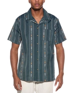 Sovereign Code Tour Woven Shirt Men's Blue S - Picture 1 of 3