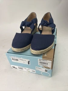 Life Stride Velocity 2.0 Kascade Damen-Espadrille Seil Keilabsatz marineblau Größe 10W - Bild 1 von 6