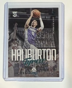 Tyrese Halliburton 2020-21 Panini Chronicles Teal - Luminance #143 (RC) - Picture 1 of 2