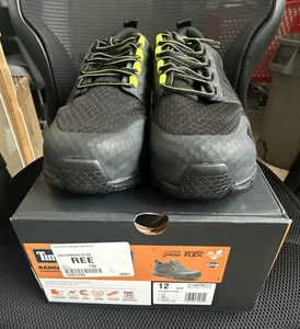 Pick Size - Timberland PRO Men's Radius Comp. Toe Shoe (TB1A27X5001) BLK/GRN - Picture 1 of 5