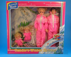 VINTAGE MY FASHIONABLE CANDIE * CANDIE'S WINTER HOLIDAY * DOLL SET & ACCESSORIES - Imagen 1 de 8