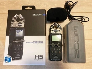 ZOOM H5 Handy Recorder 4 Tracks Linear PCMIC XY Stereo Mic Musical Instruments - Picture 1 of 8