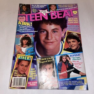 Teen Beat Magazine July 1987 River Kirk Bon Jovi Alyssa Milano MINT - Picture 1 of 3