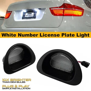 2Pcs Feux de Plaque d'immatriculation LED Blanc pour 05-14 Citroen C1 Peugeot 107 - Photo 1/10