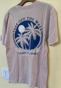 Camiseta rosa Vans Off The Wall Tree Service para hombre talla S - Imagen 1 de 5