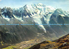 D029112 Couleurs et Lumiere de France. Chamonix Mont Blanc. Le Massif du Mont Bl