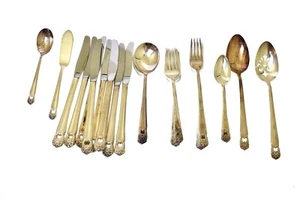 1847 Rogers Bros Eternally Yours Silver Plate Flatware Set (41 Piece) - Picture 1 of 7