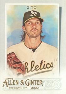 Barry Zito 2020 Topps Allen & Ginter MLB Baseball Card #81 Oakland Athletics