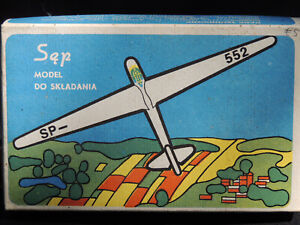 Segelflugzeug Sep, noch eingeschweisst, in Originalkarton