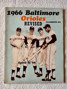 1966 Baltimore Orioles Yearbook Frank Robinson Brooks Robinson Spirit Of ‘66 - Picture 1 of 3