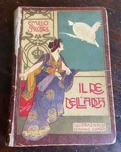 Salgari E. Il re dell`Aria. Firenze. Bemporad. 1907. Prima ediz. - Imagen 1 de 3