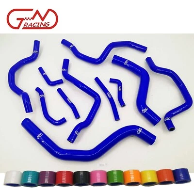 Fit Lancer Evolution EVO 7 8 CT9A 4G63T 2001-2005 Silicone Radiator Heater Hoses - Image 1 of 4