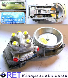 Mengenteiler BOSCH 0438101005 mit Stauscheibe 0438121011 VAG original - Picture 1 of 6