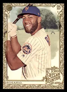 2019 Topps Allen and Ginter Gold Border #45 Amed Rosario - Picture 1 of 2