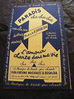 " Partition Paradise Cha R Rosalba LOVE Chante Dans Ma Vie 1959 "