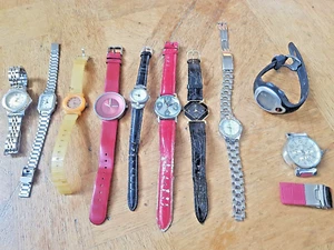 Bundle 13 vintage watches SPEEDO PELEX GENEVA GIVI Giorgie Valentian - Picture 1 of 14