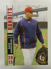 2015 Grandstand, Quad Cities River Bandits, Pitching Coach - DAVE BORKOWSKI