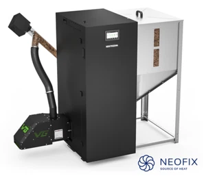 Pelletkessel KOSTRZEWA EEI Pellets 24 kW Pelletheizung BAFA förderfähig | NEOFIX - Bild 1 von 9
