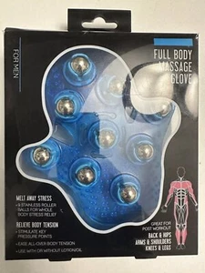 Roller Ball Body Massage Glove Anti-cellulite Relax 9 Beads Massager For Body - Picture 1 of 3