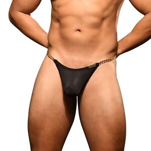 Andrew Christian Almost Naked UNLEASHED Chain Thong mens underwear string brief