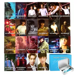 Seventeen SVT Wonwoo Mingyu Bitter Sweet Bittersweet Trading Photo Card+Tracking - Picture 1 of 39