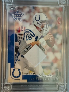 Peyton Manning 40 | Hoja Novato y Estrellas | Parche Número 35/50 - Imagen 1 de 1